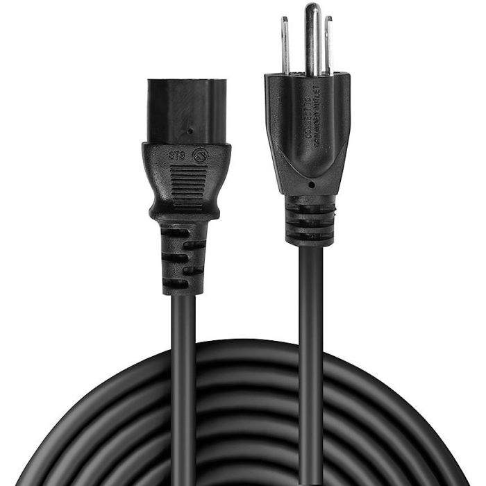 LINDY Cable de Alimentación IEC US 3 Pines 18AWG, 2m 1