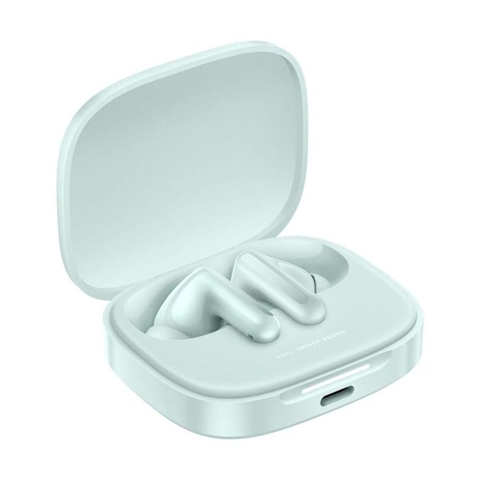 Xiaomi BHR9245GL Auriculares Bluetooth Redmi Buds 6, Cancelación Ruido 49dB, Doble Driver, Sonido Envolvente, 10h/42h Bat. Carga, Verdes 8 Xiaomi BHR9245GL Auriculares Bluetooth Redmi Buds 6, Cancelación Ruido 49dB, Doble Driver, Sonido Envolvente, 10h/42h Bat. Carga, Verdes 8