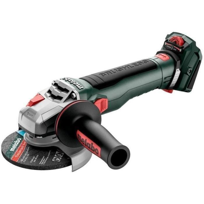 Amoladora de batería - METABO - WVB 18 LT BL 11-125 Quick - 18V - Hormigón - Profesional Amoladora de batería - METABO - WVB 18 LT BL 11-125 Quick - 18V - Hormigón - Profesional