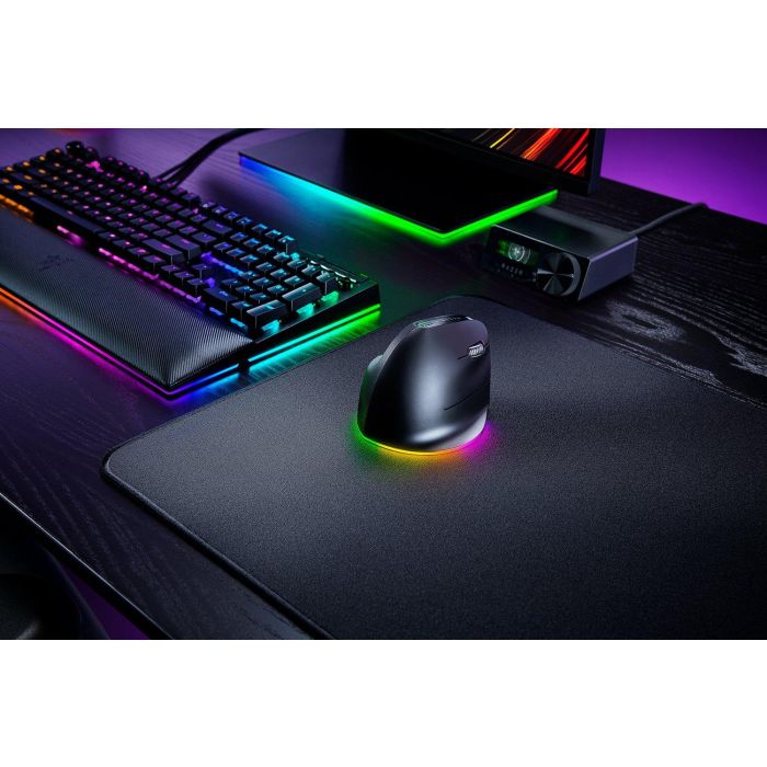 Razer Pro Click V2 Vertical ratón Universal mano derecha RF Wireless + Bluetooth + USB Type-C Óptico 30000 DPI 2 Razer Pro Click V2 Vertical ratón Universal mano derecha RF Wireless + Bluetooth + USB Type-C Óptico 30000 DPI 2