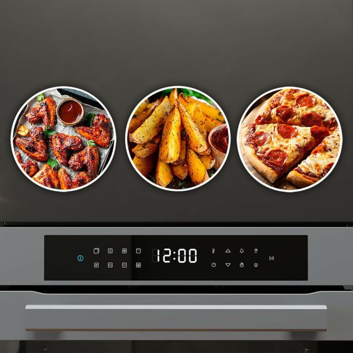 Horno Pirolítico Cecotec Bolero Hexa P506000 3400 W 2900 W 80 L 2