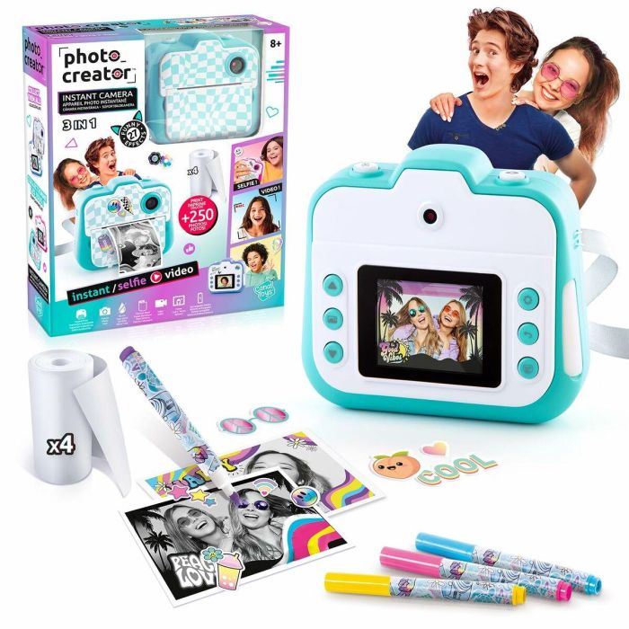 Canal Toys Cámara instantánea CLK 001T Turquesa 11
