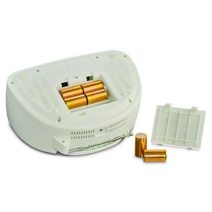 Radio CD K7 - MEDION - FM - 2x3W RMS - Verde 5 Radio CD K7 - MEDION - FM - 2x3W RMS - Verde 5