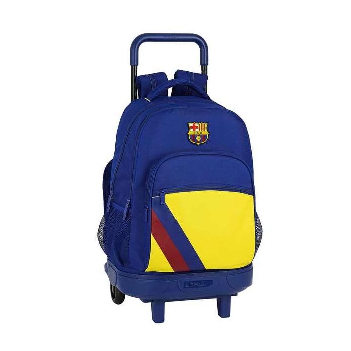 Mochila Escolar con Ruedas Compact F.C. Barcelona 612025918 Azul (33 x 45 x 22 cm) 1 Mochila Escolar con Ruedas Compact F.C. Barcelona 612025918 Azul (33 x 45 x 22 cm) 1