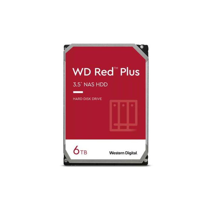Western Digital WD60EFPX Disco Duro Interno 3.5" 6000 GB SATA III para NAS Western Digital WD60EFPX Disco Duro Interno 3.5" 6000 GB SATA III para NAS