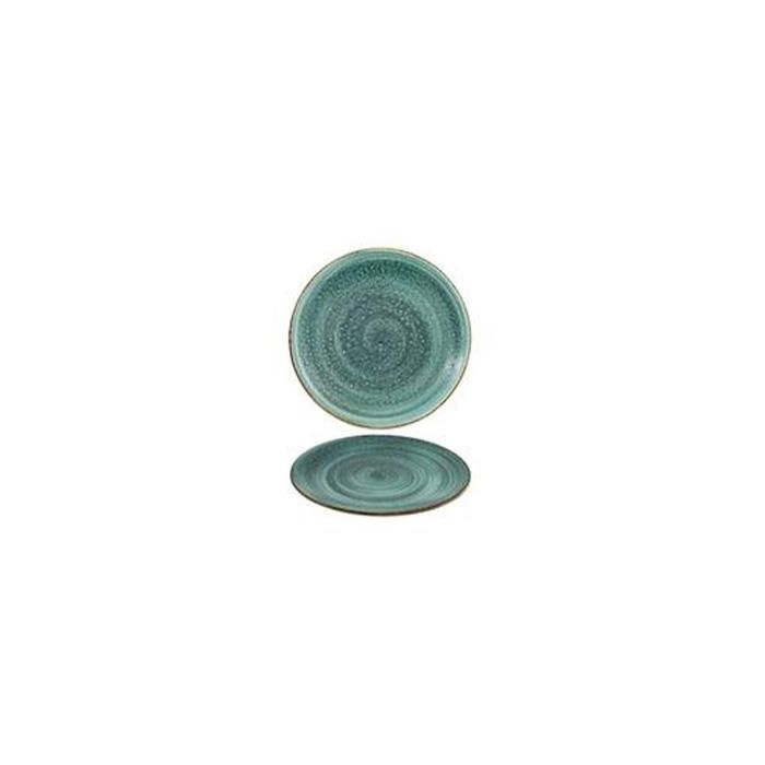 Moon Turquoise Plato Llano 25 Cm H 2 Cm (6 Unidades) Moon Turquoise Plato Llano 25 Cm H 2 Cm (6 Unidades)