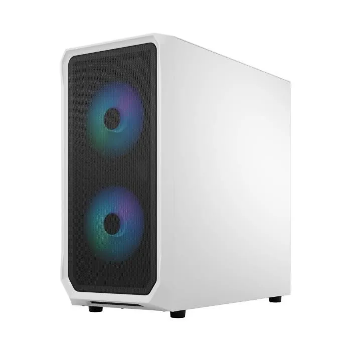 Fractal Design FRA7340172703488 Focus 2 RGB White TG Clear PC Case 4 Fractal Design FRA7340172703488 Focus 2 RGB White TG Clear PC Case 4