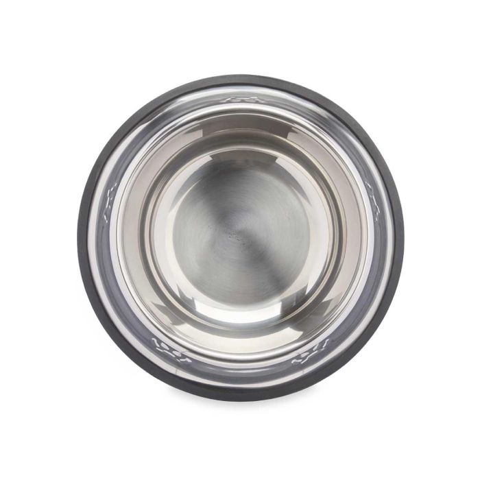 Comedero metálico para mascota con goma antideslizante - 26 cm - Mascow (12 Unidades) 2 Comedero metálico para mascota con goma antideslizante - 26 cm - Mascow (12 Unidades) 2