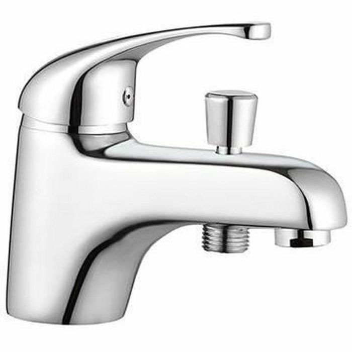 Rousseau ROU3047404059804 CARDIFF Mezclador monomando para bañera y ducha cromado, acabado brillante, ahorro de agua Rousseau ROU3047404059804 CARDIFF Mezclador monomando para bañera y ducha cromado, acabado brillante, ahorro de agua
