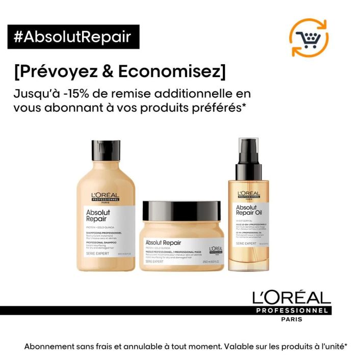 Crema de Día L'Oreal Professionnel Paris ABSOLUT REPAIR 250 ml 3 Crema de Día L'Oreal Professionnel Paris ABSOLUT REPAIR 250 ml 3