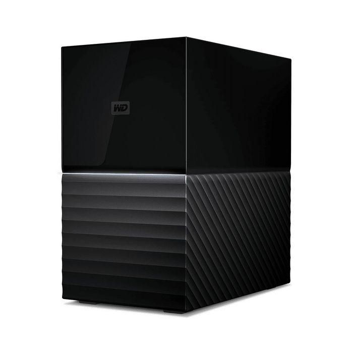 Western Digital My Book Duo 28 TB USB 3.0 Almacenamiento externo con RAID-0/RAID-1 y hub USB, negro 160x100x180 mm 3