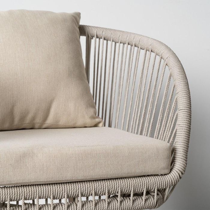 Silla Acero-Rattán Pe Exterior 66 X 65 X 80 cm