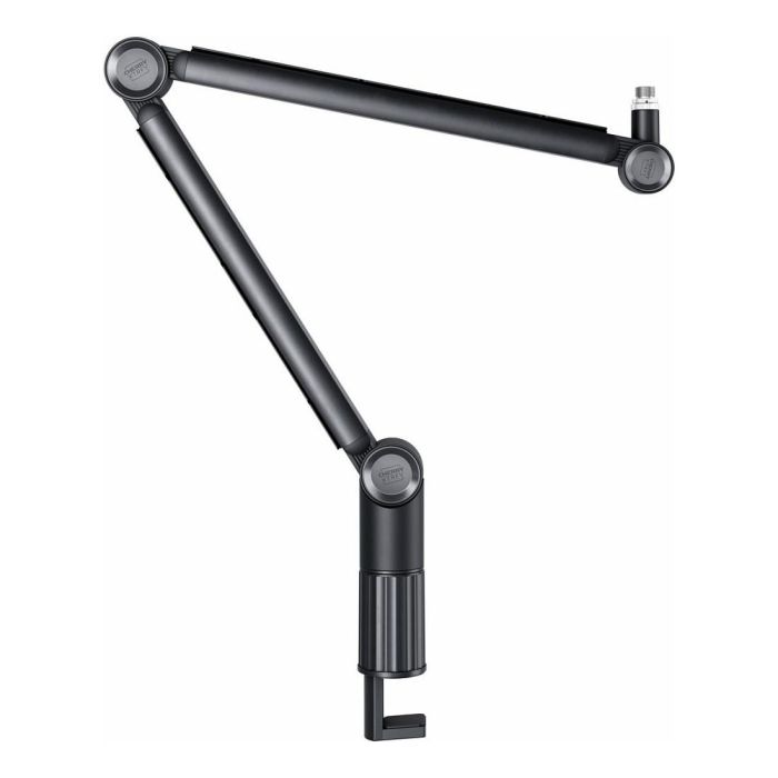Cherry NGALE BOOM ARM Soporte de Brazo para Micrófono, Base Escritorio, Aluminio, Negro, 3/8 5/8 2