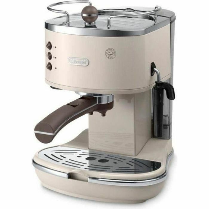 Delonghi ECOV 310.BG Máquina de Espresso Icona Vintage Classic, 15 Bares, 1100W, Beige Brillante 0 Delonghi ECOV 310.BG Máquina de Espresso Icona Vintage Classic, 15 Bares, 1100W, Beige Brillante 0