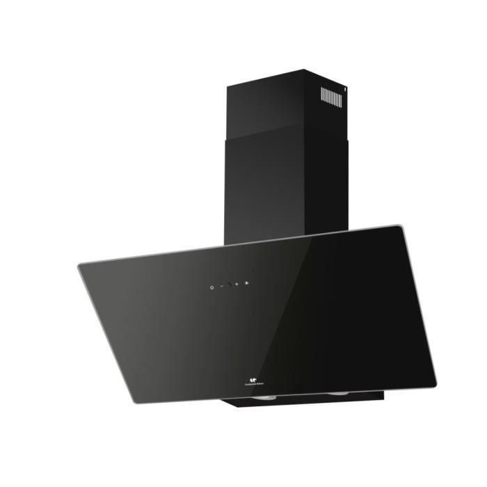 Continental Edison CEHDI90B Campana de Cocina Decorativa Inclinada de 90 cm, Eficiencia Energética A+++, Color Negro 1 Continental Edison CEHDI90B Campana de Cocina Decorativa Inclinada de 90 cm, Eficiencia Energética A+++, Color Negro 1