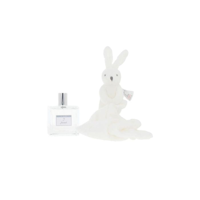 Jacadi LE BÉBÉ Estuche Eau de Cologne sin alcohol 100ml + Peluche Rabbit Jacadi 1 pieza