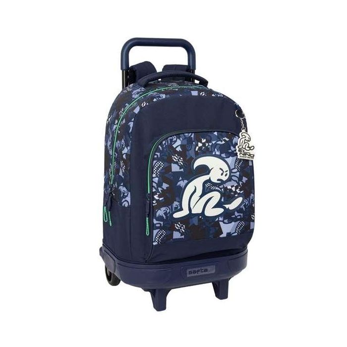 Mochila gde. c/ruedas compact extraible el niño "navy" 33x45x22cm 0 Mochila gde. c/ruedas compact extraible el niño "navy" 33x45x22cm 0