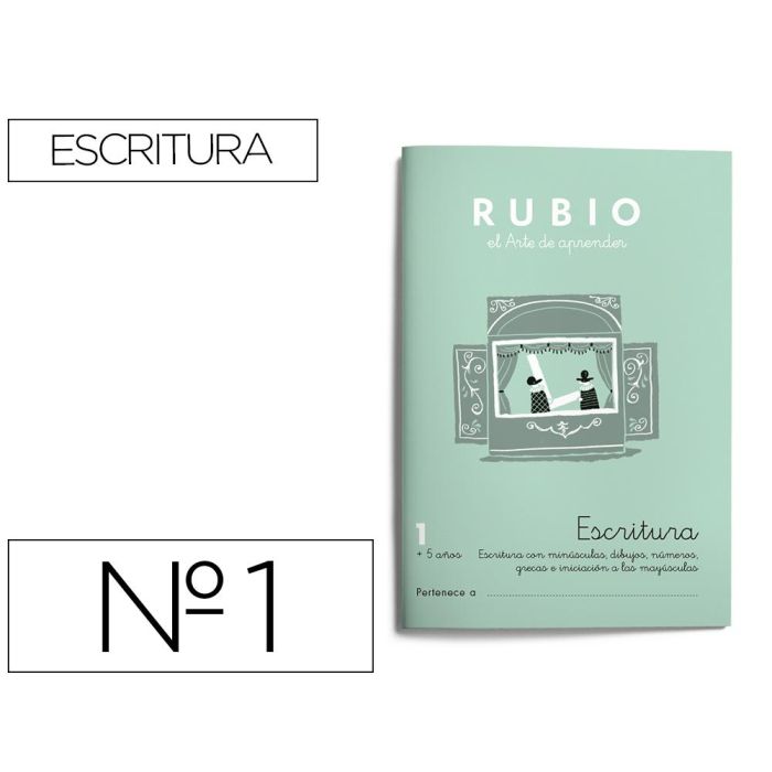 Cuaderno Rubio Caligrafia Nº 1 10 unidades