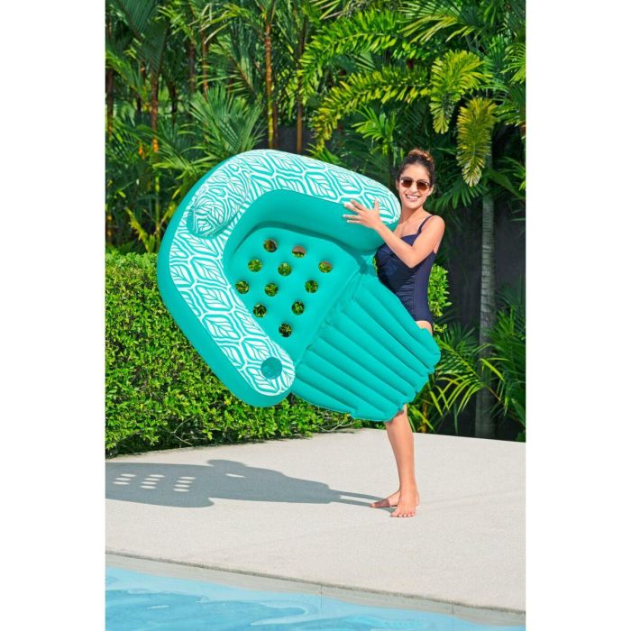 Sillón Hinchable para Piscina Bestway Comfort Plush 145 x 120 cm 4