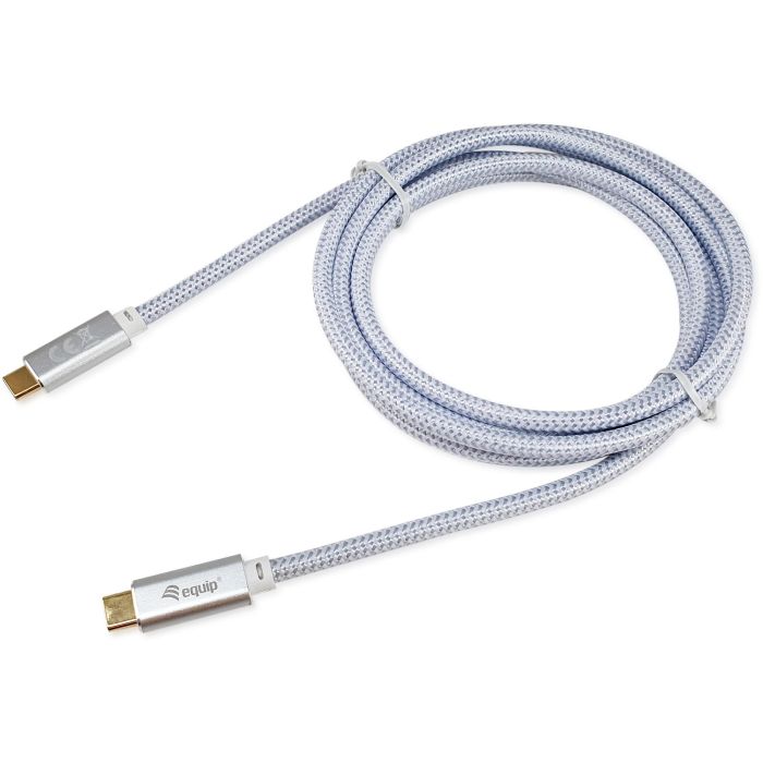 Equip Kabel USB-C 3.2 -> C St/St 3.00m 5A 4K/60Hz ws 0 Equip Kabel USB-C 3.2 -> C St/St 3.00m 5A 4K/60Hz ws 0
