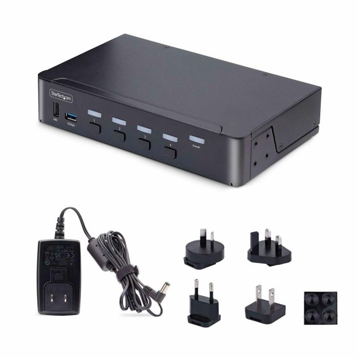 Switch KVM Startech D86A2-4-PORT-8K-KVM 1 Switch KVM Startech D86A2-4-PORT-8K-KVM 1