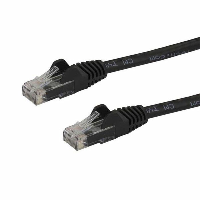 Cable de Red Rígido UTP Categoría 6 Startech N6PATC50CMBK 50 cm 1