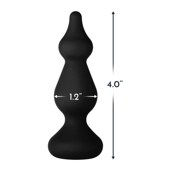 Plug Anal Forto Negro 3 Plug Anal Forto Negro 3
