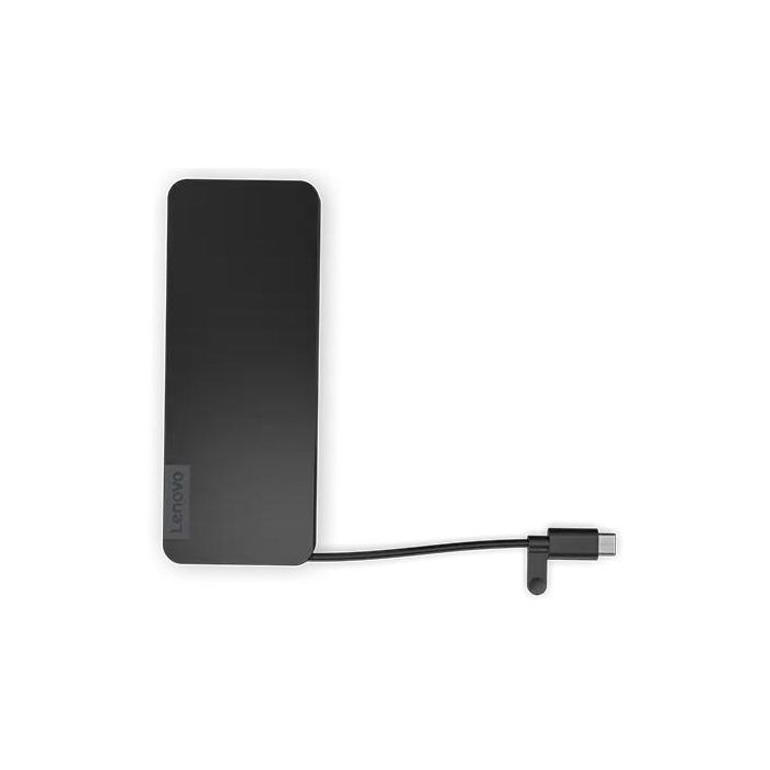 Lenovo USB-C Slim Travel Dock - Adaptador Portátil con Expansión de Puertos, Soporte para Pantallas de Alta Resolución y Carga Óptima 3 Lenovo USB-C Slim Travel Dock - Adaptador Portátil con Expansión de Puertos, Soporte para Pantallas de Alta Resolución y Carga Óptima 3