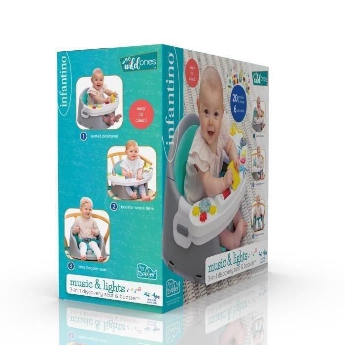 INFANTINO 3 en 1 Music and Lights Discovery Seat y Booster 3 INFANTINO 3 en 1 Music and Lights Discovery Seat y Booster 3