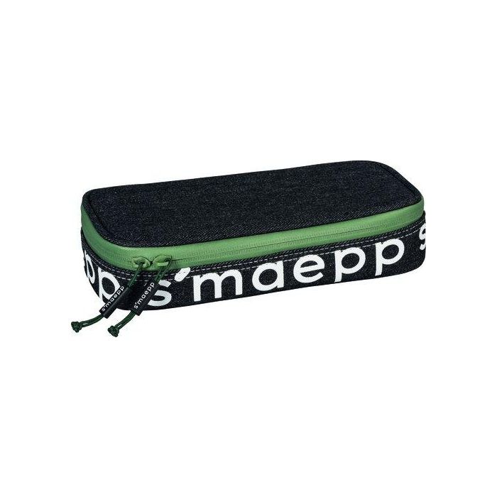Portatodo Smaepp Soft Xl Rectangular Urban Classic Nylon Verde Y Gris Oscuro Portatodo Smaepp Soft Xl Rectangular Urban Classic Nylon Verde Y Gris Oscuro