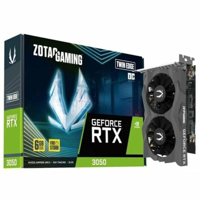 Tarjeta Gráfica Zotac RTX 3050 TWIN EDGE OC 6 GB GDDR6