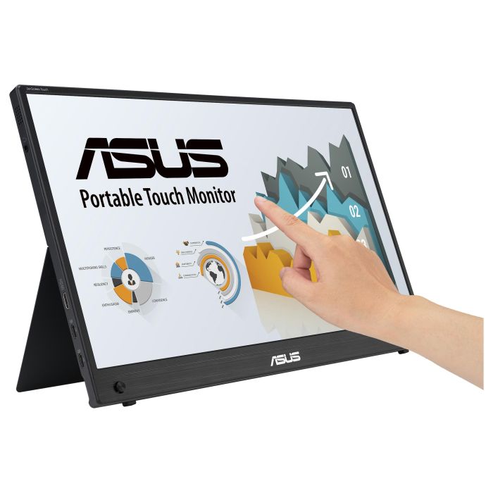 ASUS ZenScreen MB16AHT Monitor Portátil 39.6cm (15.6") FHD IPS Táctil 5ms HDMI Negro