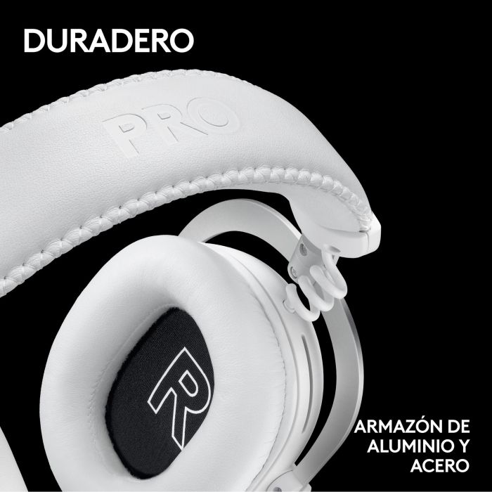 Logitech Auriculares Gaming G Pro X con micrófono cardioide, drivers Graphene 50 mm y tecnología LIGHTSPEED 6 Logitech Auriculares Gaming G Pro X con micrófono cardioide, drivers Graphene 50 mm y tecnología LIGHTSPEED 6