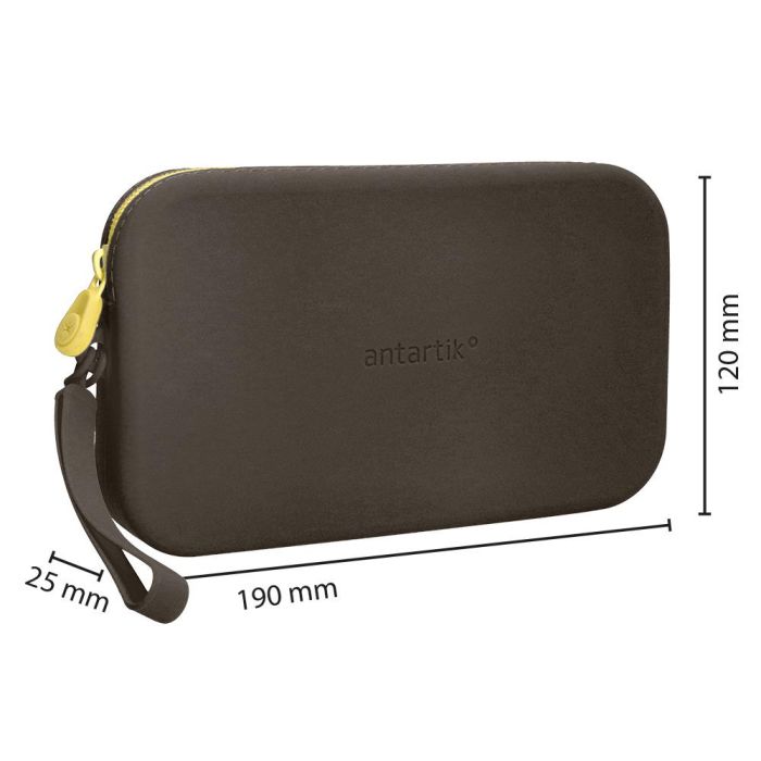 Estuche Portatodo Antartik Tropical Dive Silicona Soft Rectangular 190x120x25 mm Negro 1