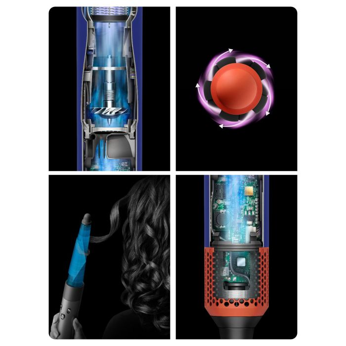 Dyson Airwrap HS08 ID Complete Long Ceramic Patina/Topaz Herramienta de Peinado Múltiples Accesorios 11