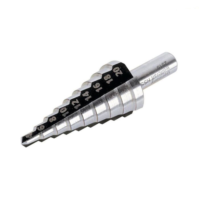 Wolfcraft Broca Escalonada HSS de Ø8 - Ø35 mm 0 Wolfcraft Broca Escalonada HSS de Ø8 - Ø35 mm 0