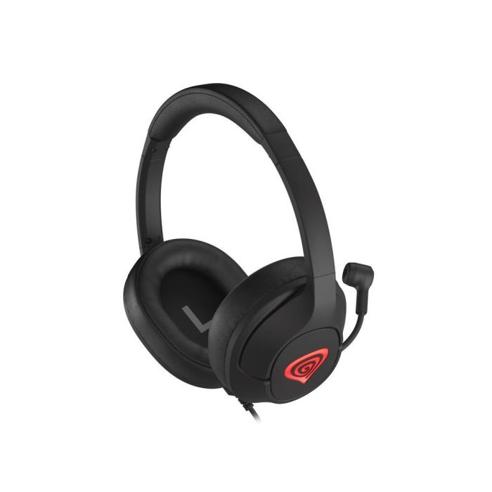 GENESIS Radon 800 Auriculares Gaming de Diadema Alámbricos USB 3.5mm Negro con Sonido 7.1, Micrófono Extraíble y Controles Integrados 3