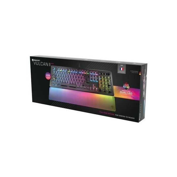 Teclado gaming óptico y mecánico - ROCCAT - ROC-12-004 Vulcan II Max - Lineal - Iluminación RGB - Negro 4 Teclado gaming óptico y mecánico - ROCCAT - ROC-12-004 Vulcan II Max - Lineal - Iluminación RGB - Negro 4