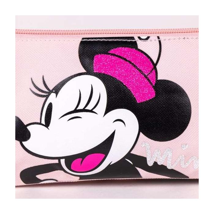 Estuche portatodo 3 compartimentos minnie 3