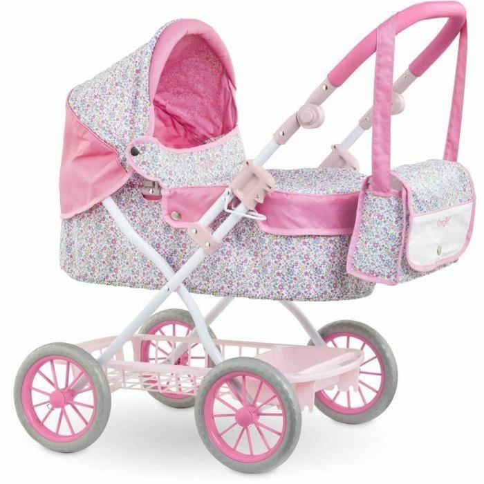 Corolle COR4062013141862 Cochecito de Bebé con Flores para Muñecos 36-52 cm Desde 3 Años 0 Corolle COR4062013141862 Cochecito de Bebé con Flores para Muñecos 36-52 cm Desde 3 Años 0