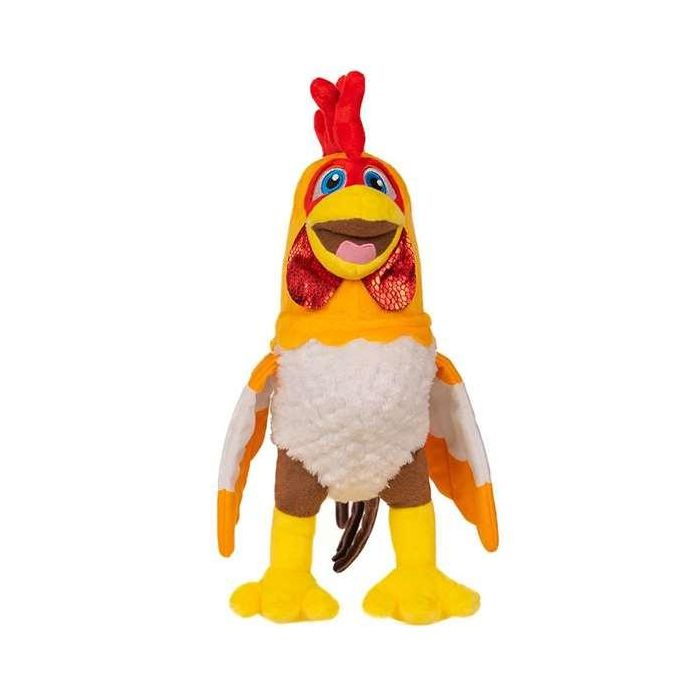 Peluche musical gallo bartolito de la granja de zenón 13x17x34 cm 3 Peluche musical gallo bartolito de la granja de zenón 13x17x34 cm 3