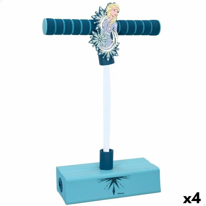 Saltador pogo Frozen 3D Azul Infantil (4 Unidades) Saltador pogo Frozen 3D Azul Infantil (4 Unidades)