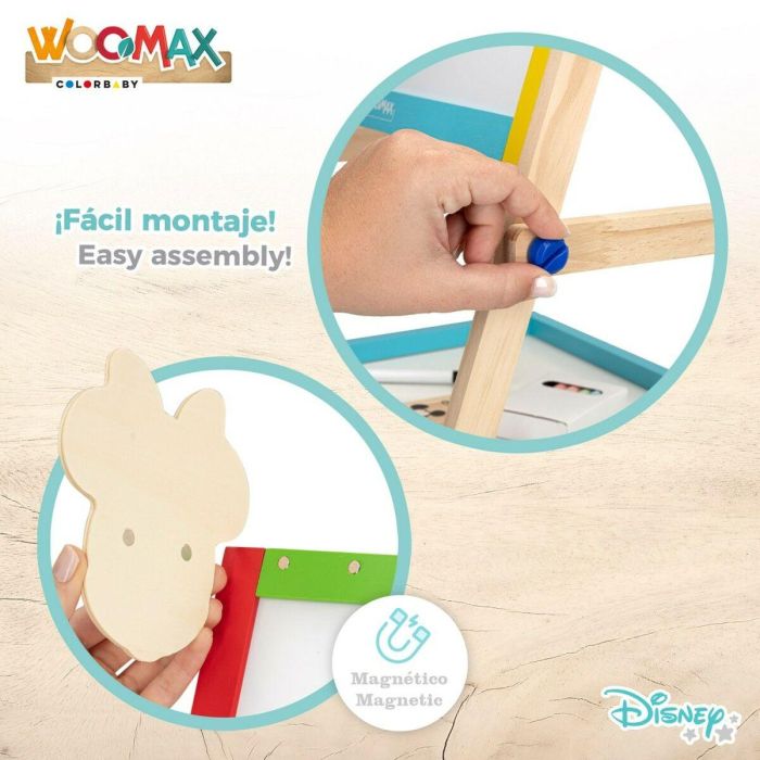 Pizarra 2 en 1 Disney 5 Piezas 4 Unidades 40 x 64,5 x 31,5 cm 3 Pizarra 2 en 1 Disney 5 Piezas 4 Unidades 40 x 64,5 x 31,5 cm 3