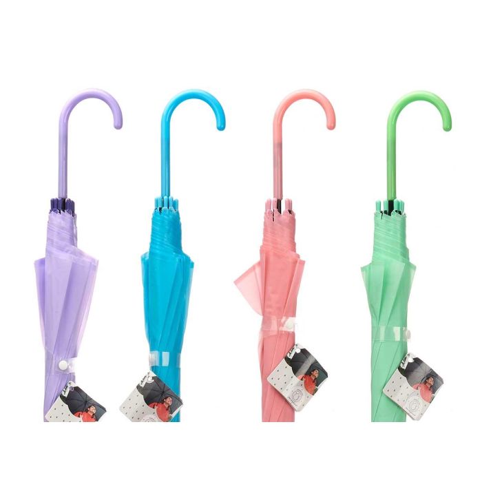 Paraguas Infantil Arte Regal - Colores Lisos (Azul, Morado, Rosa, Verde) - 72 cm (24 Unidades) 3 Paraguas Infantil Arte Regal - Colores Lisos (Azul, Morado, Rosa, Verde) - 72 cm (24 Unidades) 3