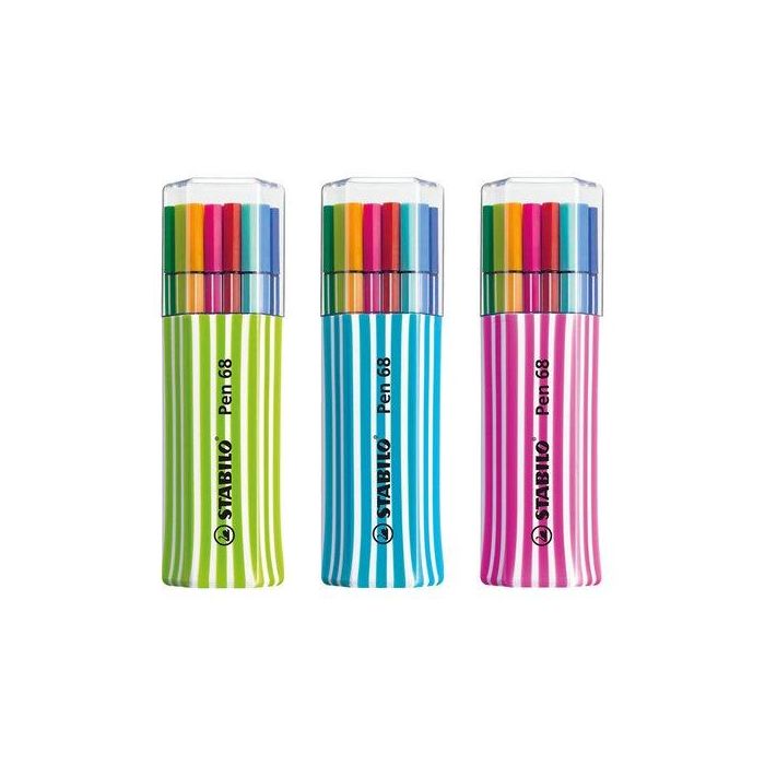 Stabilo Rotuladores Pen 68 Estuche Surtido 15 Unidades