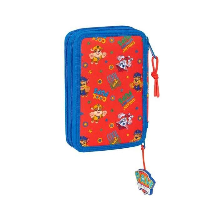 Plumier doble pqño 29 pcs paw patrol "cool" 12,5x19,5x4 cm 1