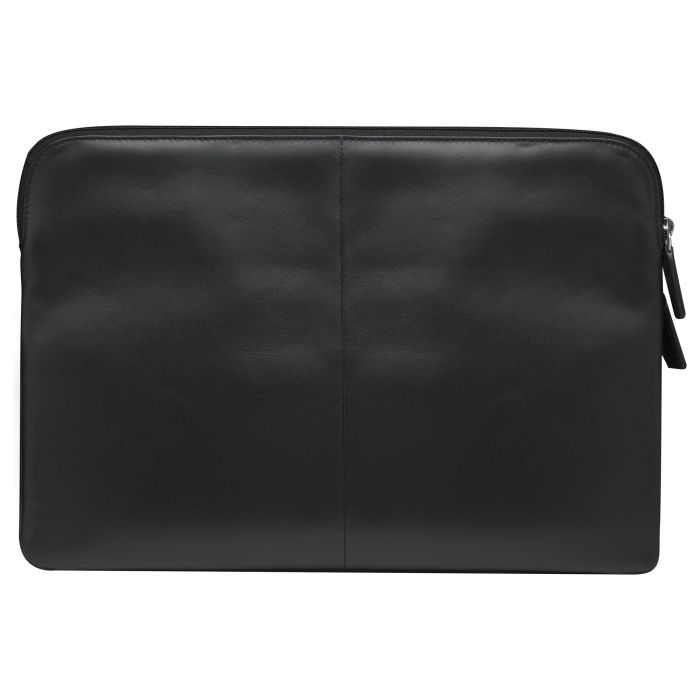 dbramante1928 SKAGEN PRO+ - Funda de cuero de grano entero para MacBook Pro 14", 35.6 cm (14"), Negro, Resistente a impactos, con bolsillo delantero 2