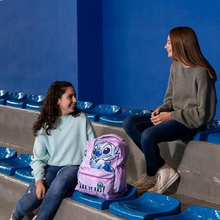 Cerdá Mochila escolar grande Stitch 44 cm 9