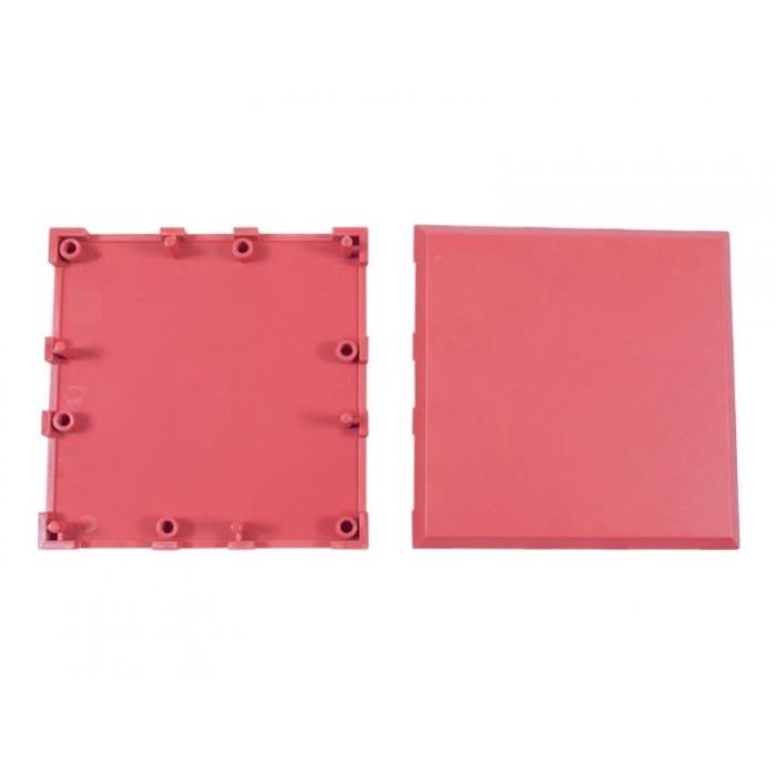 ALLNET BrickRknowledge Kunststoffschale 2x2 magenta oben und unten 10er Pack 1