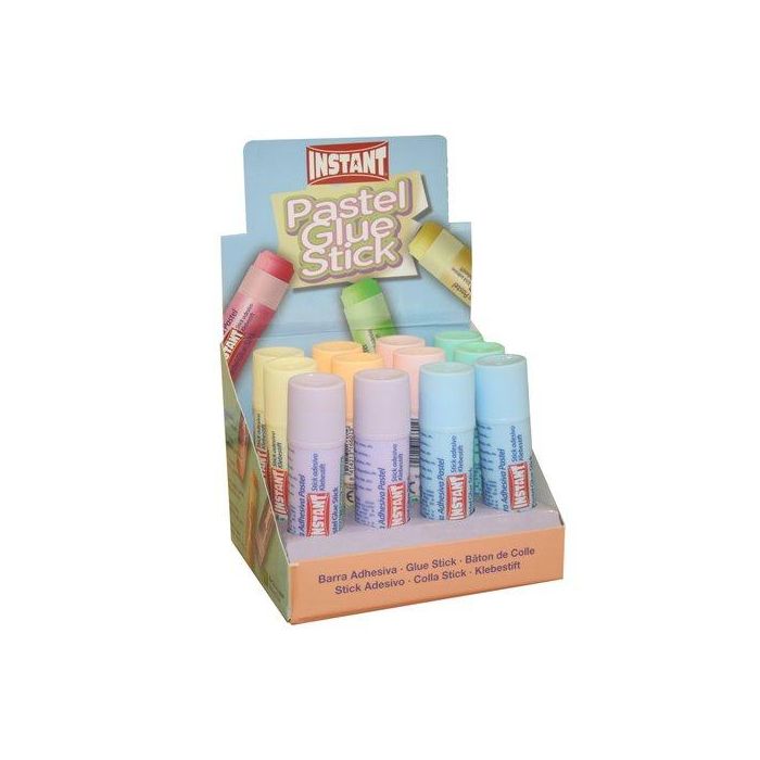 Barra De Pegamento Instant Pastel 20G (Set de 12) Barra De Pegamento Instant Pastel 20G (Set de 12)